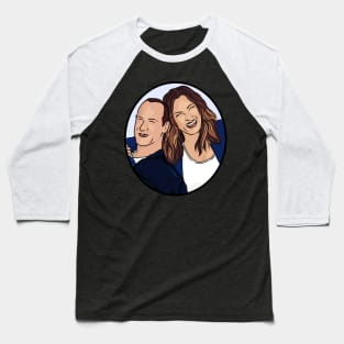 Mariska &amp; Chris Baseball T-Shirt